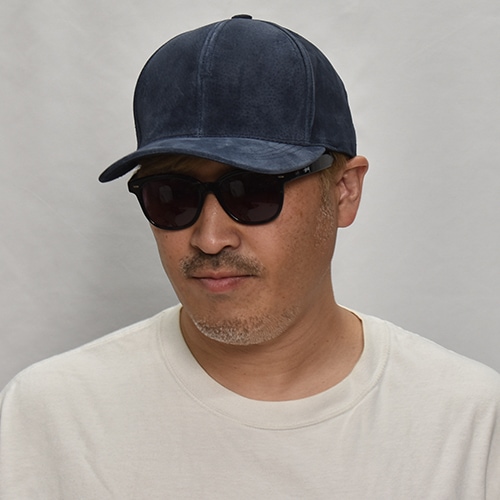 DECi Suede 6panel Cap ovy Black スエードキャップ Winner Caps/Suede