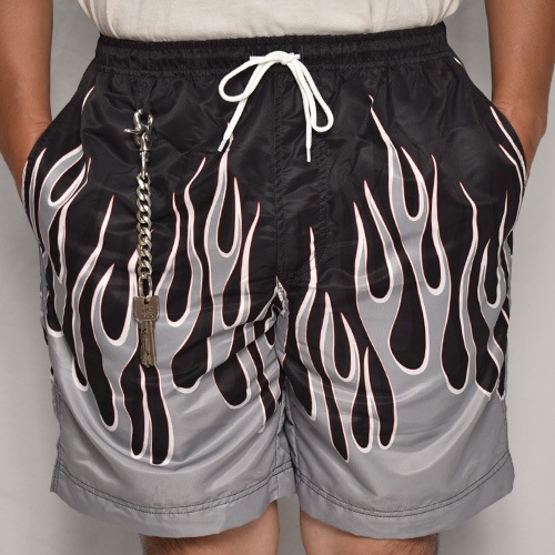 Nitro Flames Amphibious Nylon Easy Short Pants�ʥե졼�ॹ �ʥ����󥤡��������硼�ġ˥��졼�ߥۥ磻��/��åɡߥ֥�å� [a-8065]