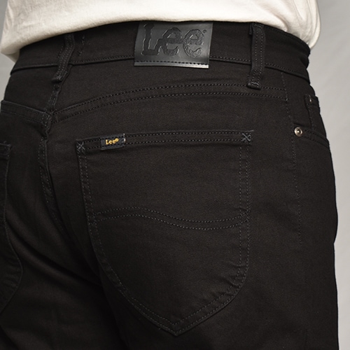 Lee/Relaxed Straight Fit Black Jeans�ʥ꡼ �����󥺡˥֥�å� [a-8195]