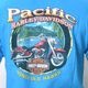 ��Vintage/Old Harley Davidson Dealer & Rally T-Shirt(�ϡ��졼���ӥåɥ��� T�����)�����������֥롼/������L [y-1423]