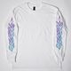 Flames Printed L/S T-Shirt�ʥե졼�ॹ T����ġ˥ۥ磻�ȡߥ֥롼 [a-8708]