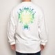 Dogtown/Cross Logo Color Fade L/S T-Shirt（ドッグタウン Tシャツ）ホワイト [a-5817]