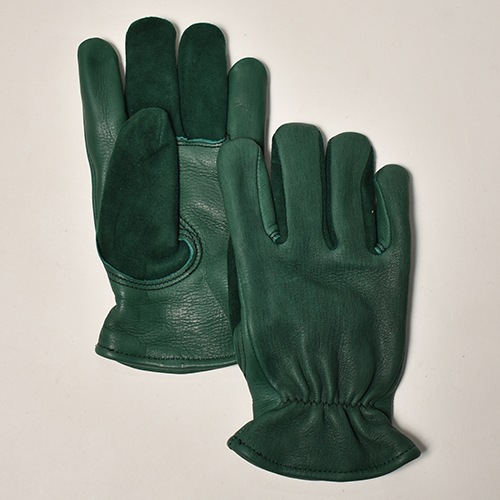 CHURCHILL GLOVE 裏地付・チャーチルグローブ グリーン M