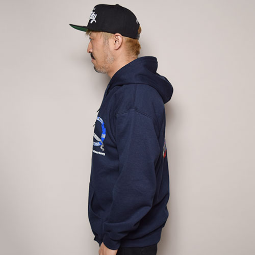 Rip City Skates/40th Anniversary Zip Up Hoodie�ʥ�åץ��ƥ��������� �������åȥѡ������˥ͥ��ӡ� [a-2896]