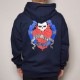 Rip City Skates/40th Anniversary Zip Up Hoodie�ʥ�åץ��ƥ��������� �������åȥѡ������˥ͥ��ӡ� [a-2896]