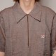 Ben Davis/S/S 1/2 Zip Work Shirtʥ٥ǥӥ ץ륪Сġ˥֥饦/XL [z-1970]