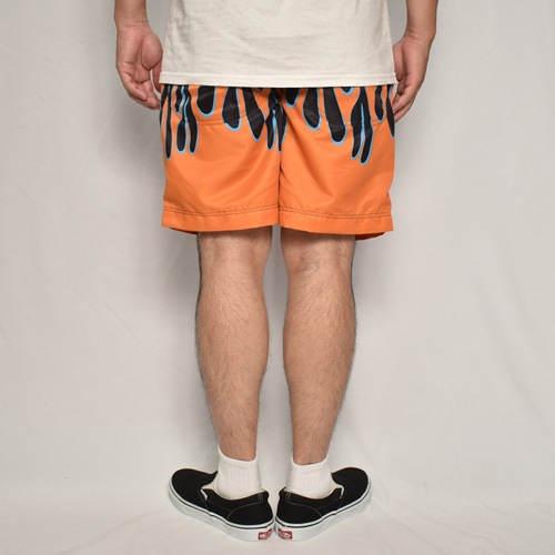 Nitro Flames Amphibious Nylon Easy Short Pants�ʥե졼�ॹ �ʥ����󥤡��������硼�ġ˥���󥸡ߥ֥롼�ߥ֥�å� [a-8066]