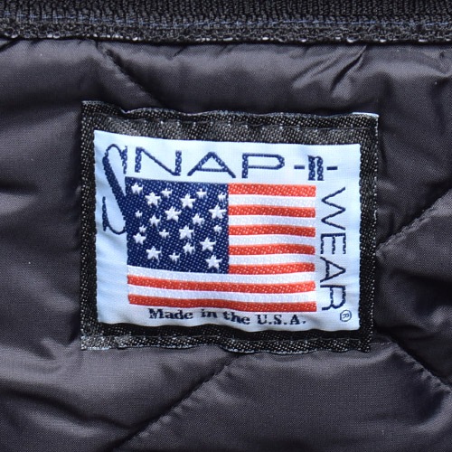 Snap'N'Wear��US/Quilted Nylon Jacket�ʥ��ʥåץ󥦥����ߥ��� �ʥ����󥸥㥱�åȡ˥֥�å� [a-8388]