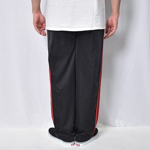 Adidas/3-Stripes Track Pants�ʥ��ǥ����� �ȥ�å��ѥ�ġ˥֥�å��ߥ�å�/������W22-34inch [y-1148]