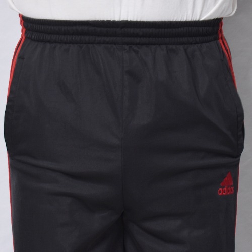 Adidas/3-Stripes Track Pants�ʥ��ǥ����� �ȥ�å��ѥ�ġ˥֥�å��ߥ�å�/������W22-34inch [y-1148]