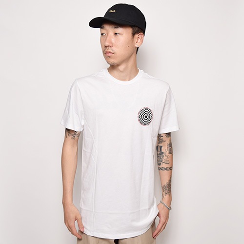 Vans/Checkred S/S T-Shirt�ʥХ� T����ġ˥ۥ磻�� [a-2344]