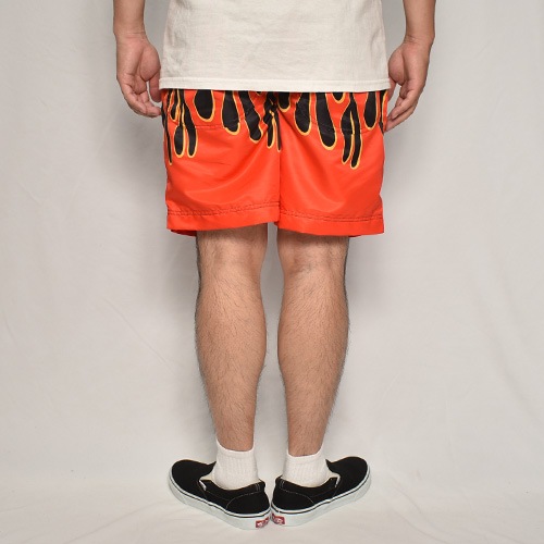 Nitro Flames Amphibious Nylon Easy Short Pants�ʥե졼�ॹ �ʥ����󥤡��������硼�ġ˥�åɡߥ��������ߥ֥�å� [a-8067]