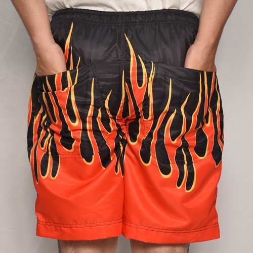 Nitro Flames Amphibious Nylon Easy Short Pants�ʥե졼�ॹ �ʥ����󥤡��������硼�ġ˥�åɡߥ��������ߥ֥�å� [a-8067]