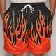 Nitro Flames Amphibious Nylon Easy Short Pants�ʥե졼�ॹ �ʥ����󥤡��������硼�ġ˥�åɡߥ��������ߥ֥�å� [a-8067]
