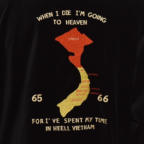 Towncraft×US/Velour Souvenir Jacket/Vietnam'65（タウンクラフト