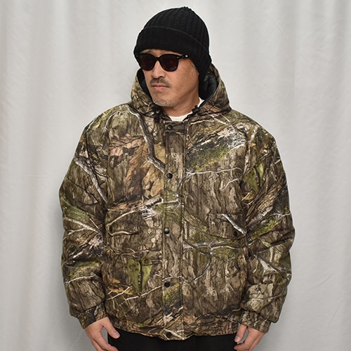 【itimi】リアルツリーカモ　フード付きジャケット WOODN TRAIL フリースジャケット リアルツリーカモ S | 古着屋OLDGREEN