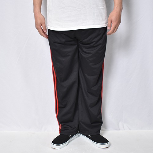 Adidas/3-Stripes Track Pants�ʥ��ǥ����� �ȥ�å��ѥ�ġ˥֥�å��ߥ�å�/������W26-38inch [y-1149]