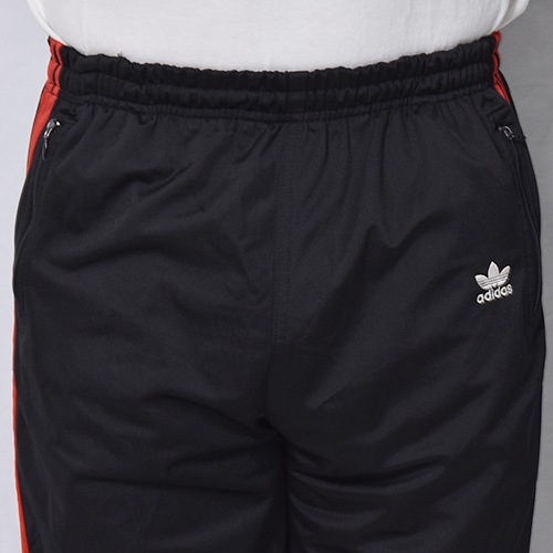 Adidas/3-Stripes Track Pants�ʥ��ǥ����� �ȥ�å��ѥ�ġ˥֥�å��ߥ�å�/������W26-38inch [y-1149]