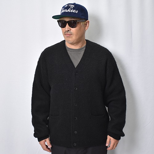 Towncraft/Mohair Shaggy Cardigan（タウンクラフト ニット