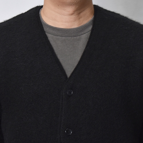 Towncraft/Mohair Shaggy Cardigan�ʥ����󥯥�ե� �˥åȥ����ǥ�����˥֥�å� [a-8710]