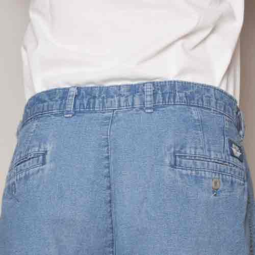 Dockers by Levis/Two Tucks Denim Short PantsʥɥåХ꡼Х ǥ˥ॷ硼ġ˥ǥ/W36 [z-1805]