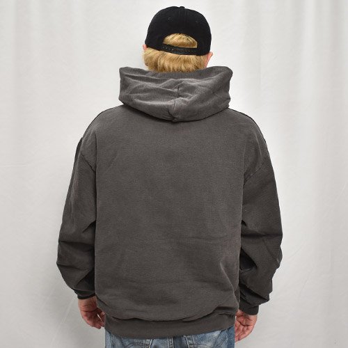 Los Angeles Apparel/Pigment Dyed 14oz. Heavy Sweat Hoodie�ʥ����󥼥륹���ѥ�� �������åȥա��ǥ����˥�����ơ����֥�å� [a-7841]