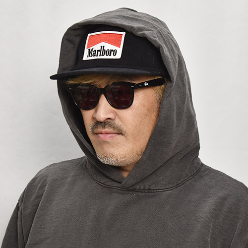 Los Angeles Apparel/Pigment Dyed 14oz. Heavy Sweat Hoodie�ʥ����󥼥륹���ѥ�� �������åȥա��ǥ����˥�����ơ����֥�å� [a-7841]