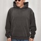 Los Angeles Apparel/Pigment Dyed 14oz. Heavy Sweat Hoodie�ʥ����󥼥륹���ѥ�� �������åȥա��ǥ����˥�����ơ����֥�å� [a-7841]