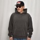 Los Angeles Apparel/Pigment Dyed 14oz. Heavy Sweat Hoodie�ʥ����󥼥륹���ѥ�� �������åȥա��ǥ����˥�����ơ����֥�å� [a-7841]