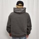 Los Angeles Apparel/Pigment Dyed 14oz. Heavy Sweat Hoodie�ʥ����󥼥륹���ѥ�� �������åȥա��ǥ����˥�����ơ����֥�å� [a-7841]
