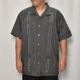 ��US Customized Over Dyed S/S Guayabera Shirt(�����С��������塼�Х����)�֥�å�/������2XL [y-0325]
