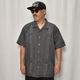 ��US Customized Over Dyed S/S Guayabera Shirt(�����С��������塼�Х����)�֥�å�/������2XL [y-0325]