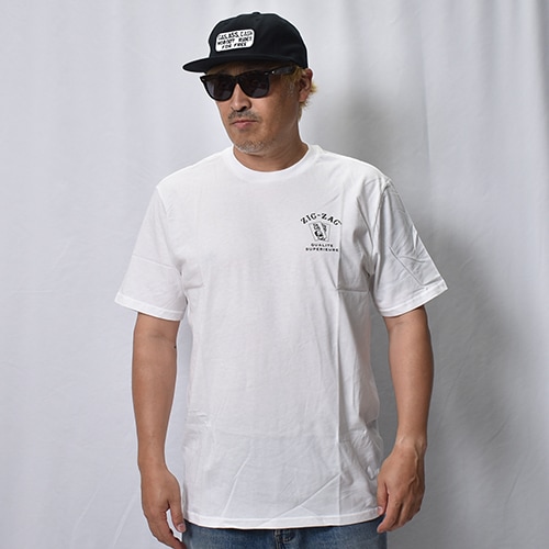 Zig-Zag/Qualite Superieure S/S T-Shirt（ジグザグ Tシャツ）ホワイト