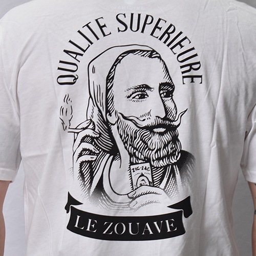Zig-Zag/Qualite Superieure S/S T-Shirt（ジグザグ Tシャツ）ホワイト
