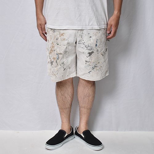 Dickies/White Drill Painter Shorts（ディッキーズ ペインター
