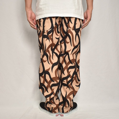Tribal Camo Easy Pantsʥȥ饤Х륫 ѥġ˥١ߥ֥饦ߥ֥å [a-5984]