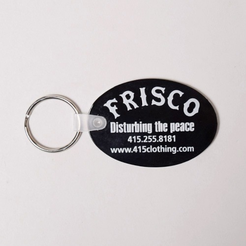 415 Clothing/Logo Rubber Key Holder��415���������� �����ۥ�����˥֥�å� [a-2089]