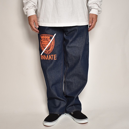 Prison Blues/D.O.C. Prison Surplus Denim Pants�ʥץꥺ��֥롼�� �ǥ˥�ѥ�ġ˥���ǥ��� [a-6729]