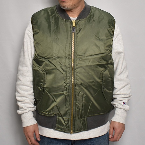 Customized MA-1 Cut Off Vest(MA-1åȥե٥)꡼ [a-6869]