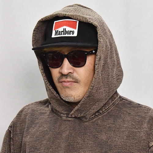 Los Angeles Apparel/Mineral Washed 14oz. Heavy Sweat Hoodie�ʥ����󥼥륹���ѥ�� �������åȥա��ǥ����˥����� [a-7842]