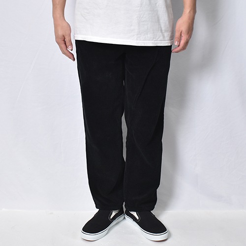 ��Us Customized 90's-00's Overdyed Super Black Wide Wale Corduroy Pants/Polo Ralph Lauren�ʥ��� �����С����������ǥ�����ѥ�ġ˥֥�å�/������W33 [y-1124]