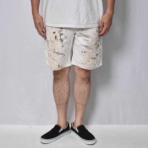 Dickies/White Drill Painter Shorts（ディッキーズ ペインター