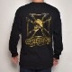 Choppers MagazineUS/Skull & Maltese Cross L/S T-Shirtʥåѡޥߥ L/S Tġ˥֥åߥ [a-6683]