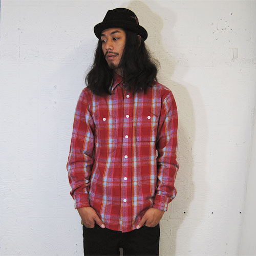 Brents/L/S Triple Needle Industrial Shirtʥ֥ եͥ륷ġ˥å [n-4519]