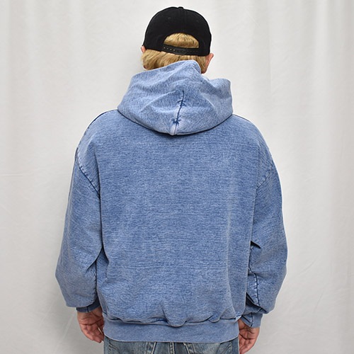 Los Angeles Apparel/Mineral Washed 14oz. Heavy Sweat Hoodie�ʥ����󥼥륹���ѥ�� �������åȥա��ǥ����˥���ǥ��� [a-7843]