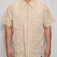 ��Old S/S Guayabera Shirt(S/S���塼�Х����)�١�����/������L [y-0326]