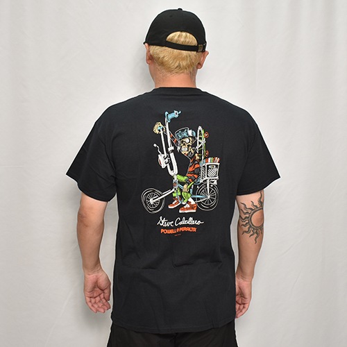 Powell Peralta/Caballero Chopper S/S T-Shirt�ʥѥ����� T����ġ˥֥�å� [a-8119]