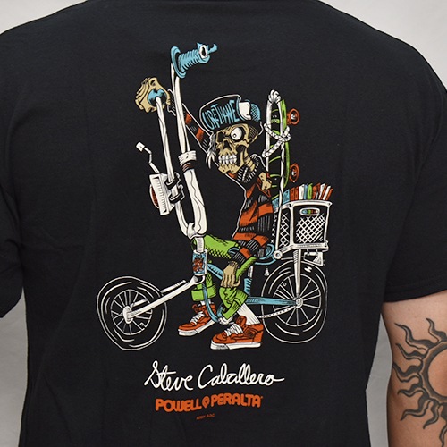 Powell Peralta/Caballero Chopper S/S T-Shirt�ʥѥ����� T����ġ˥֥�å� [a-8119]