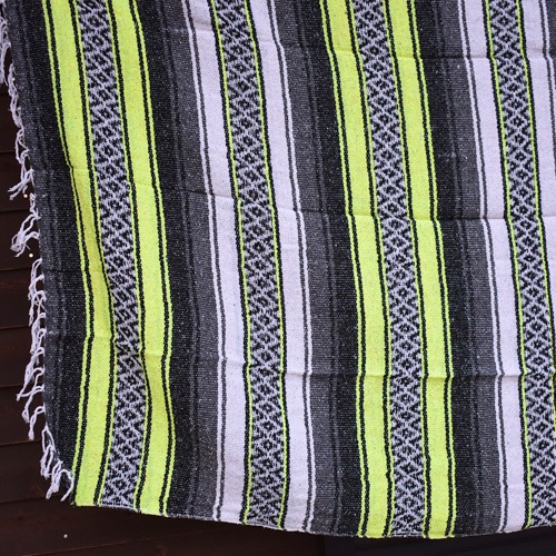 Mexican Rag Blanket�ʥᥭ������饰�֥�󥱥åȡ˥����եƥ����������ߥ֥�å��ߥۥ磻�� [a-8304]