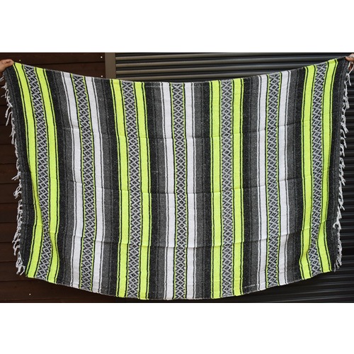 Mexican Rag Blanket�ʥᥭ������饰�֥�󥱥åȡ˥����եƥ����������ߥ֥�å��ߥۥ磻�� [a-8304]